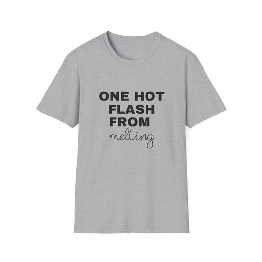 One Hot Flash From Melting T-shirt