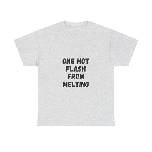 One Hot Flash From Melting T-Shirt