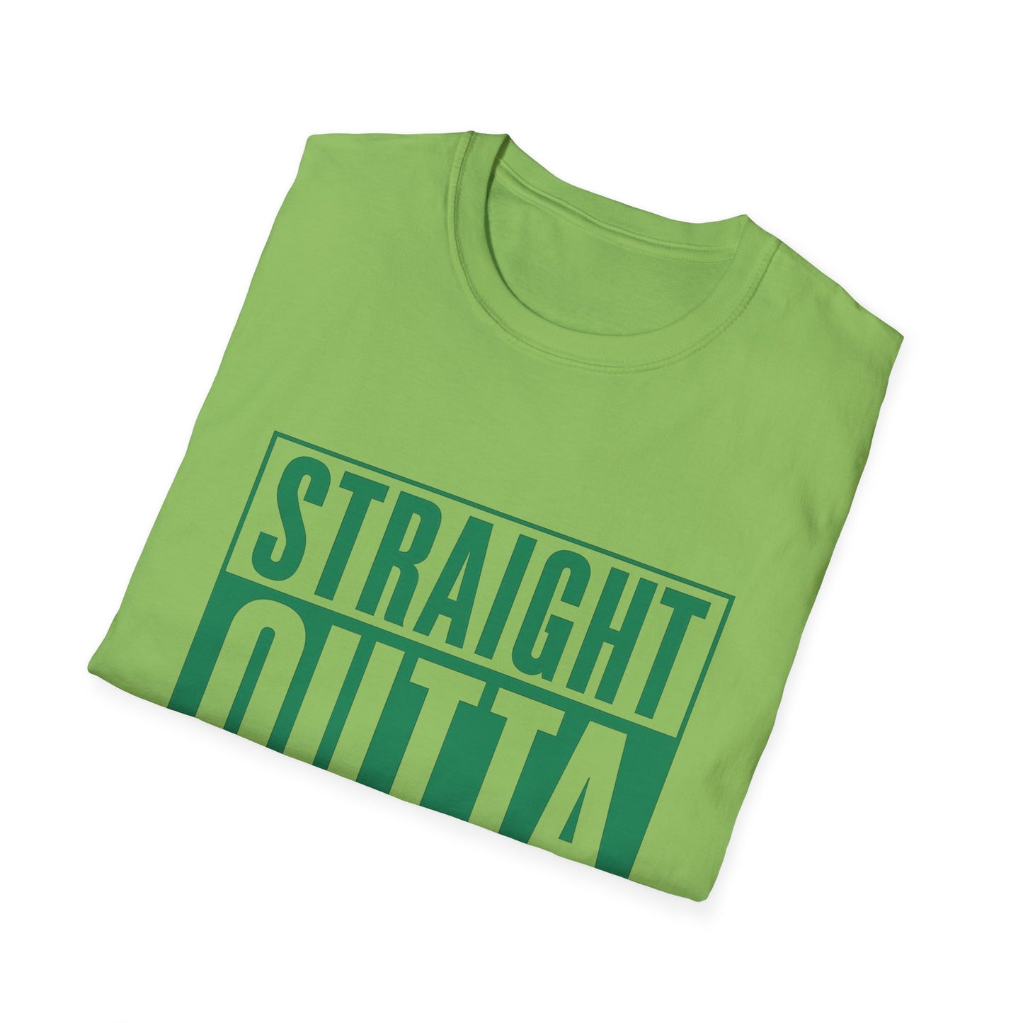 Straight Outta Estrogen Softstyle T-Shirt