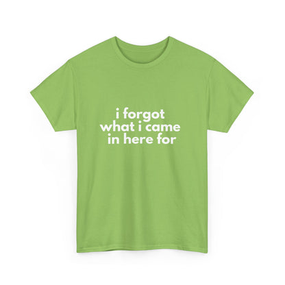 I Forgot What I Came In Here For Shirt