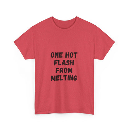 One Hot Flash From Melting T-Shirt