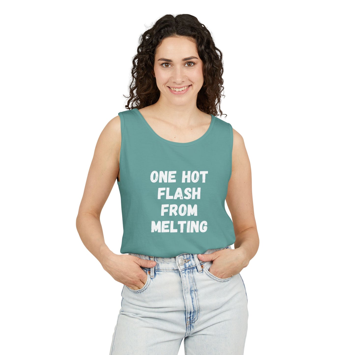 One Hot Flash From Melting Tank Top