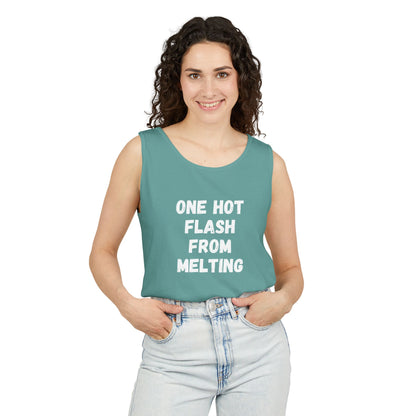 One Hot Flash From Melting Tank Top