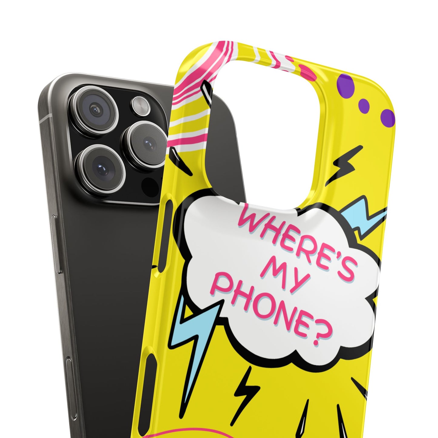 Wheres My Phone Slim Phone Case