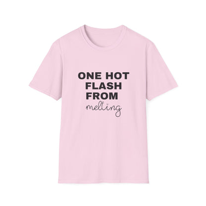 One Hot Flash From Melting T-shirt