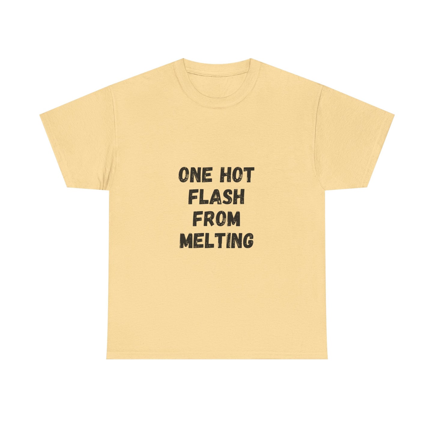 One Hot Flash From Melting T-Shirt