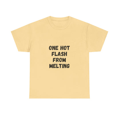 One Hot Flash From Melting T-Shirt