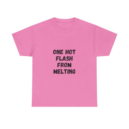 One Hot Flash From Melting T-Shirt