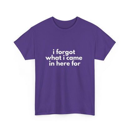 I Forgot What I Came In Here For Shirt