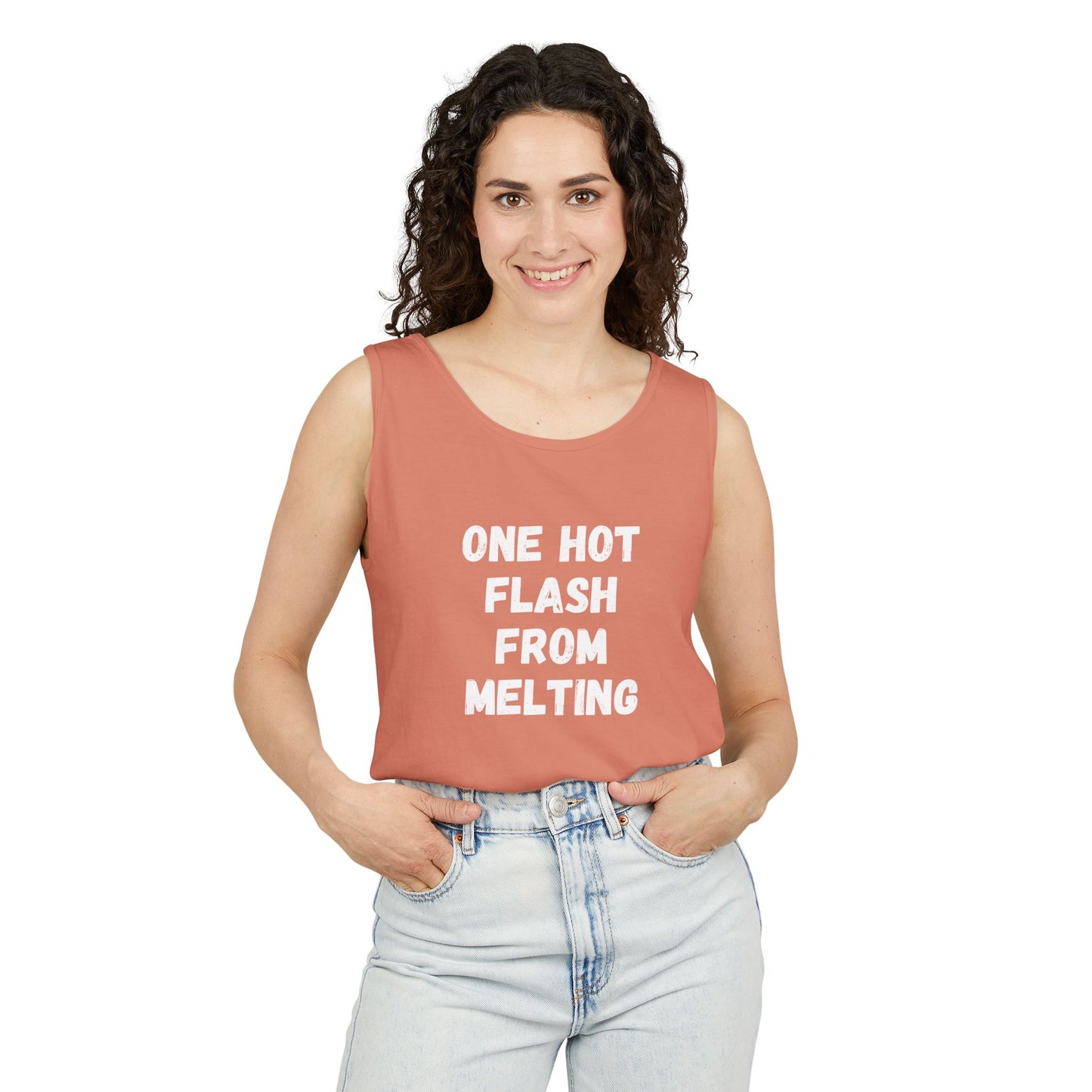 One Hot Flash From Melting Tank Top