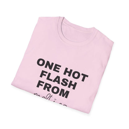 One Hot Flash From Melting T-shirt
