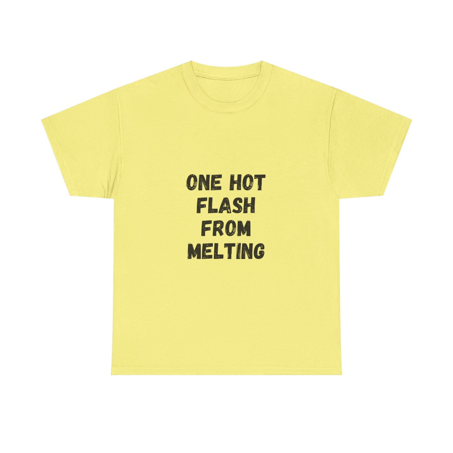 One Hot Flash From Melting T-Shirt