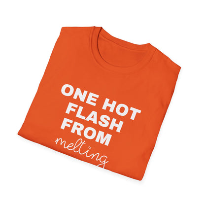 One Hot Flash From Melting T-Shirt