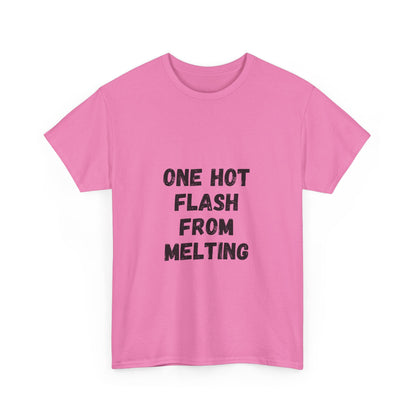 One Hot Flash From Melting T-Shirt
