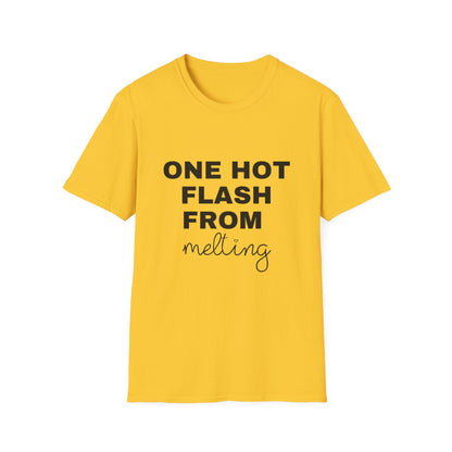 One Hot Flash From Melting T-shirt