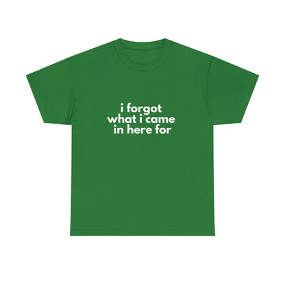 I Forgot What I Came In Here For Shirt