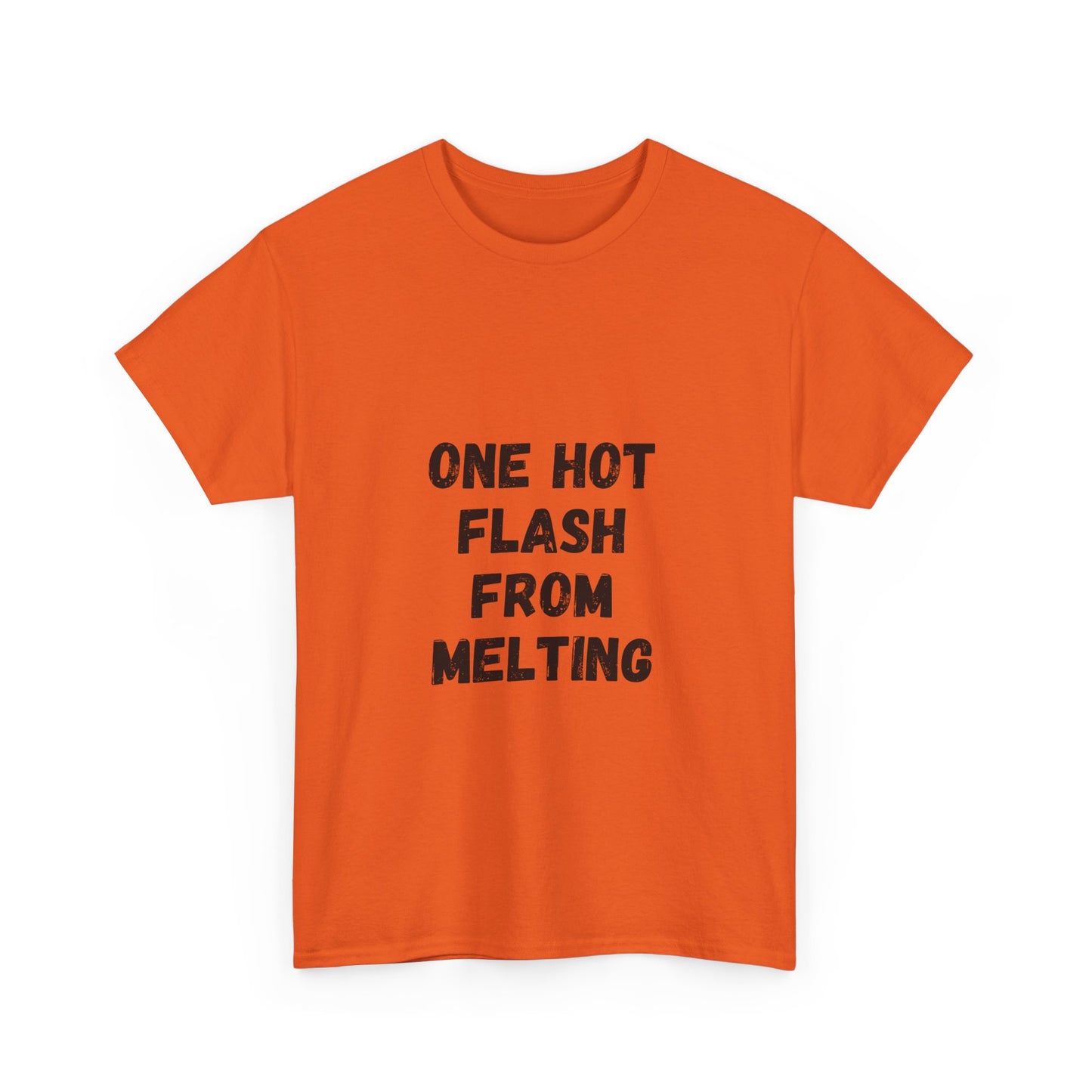 One Hot Flash From Melting T-Shirt