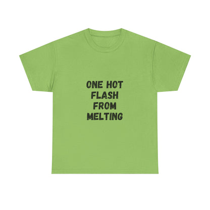 One Hot Flash From Melting T-Shirt