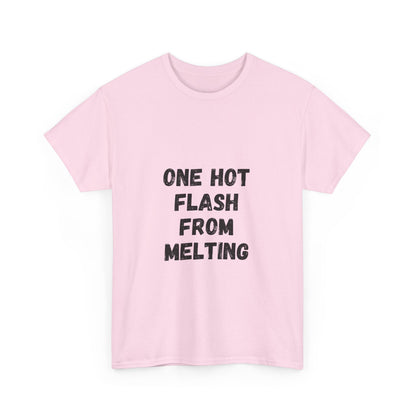One Hot Flash From Melting T-Shirt