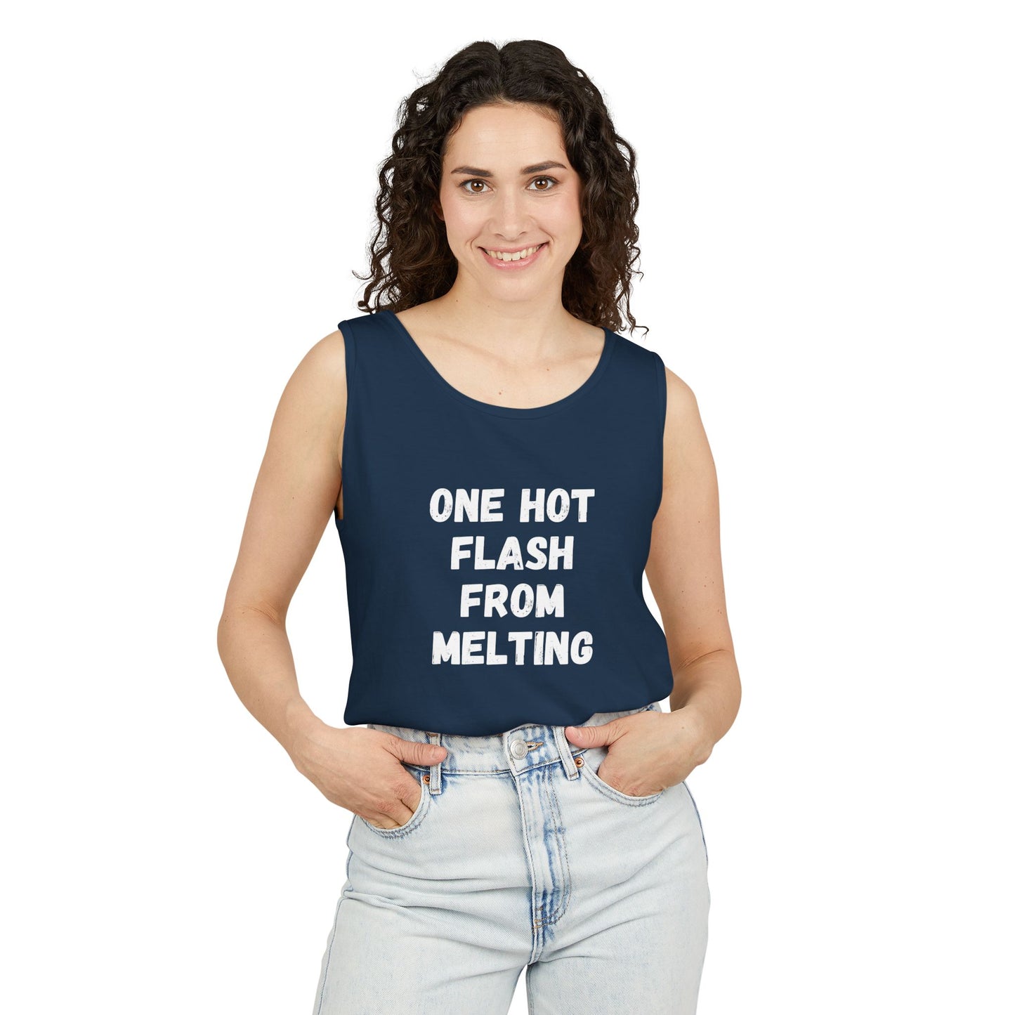 One Hot Flash From Melting Tank Top