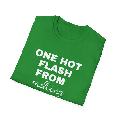 One Hot Flash From Melting T-Shirt