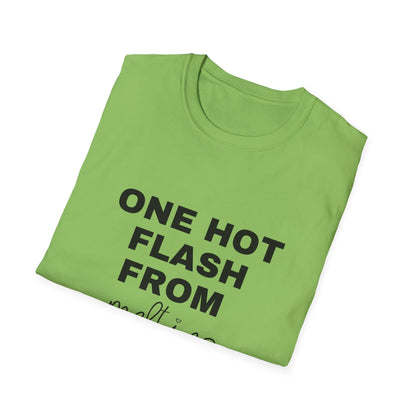 One Hot Flash From Melting T-shirt