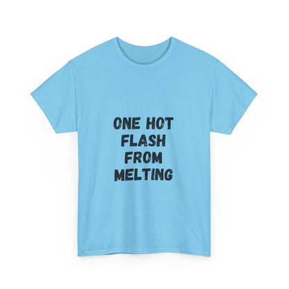 One Hot Flash From Melting T-Shirt