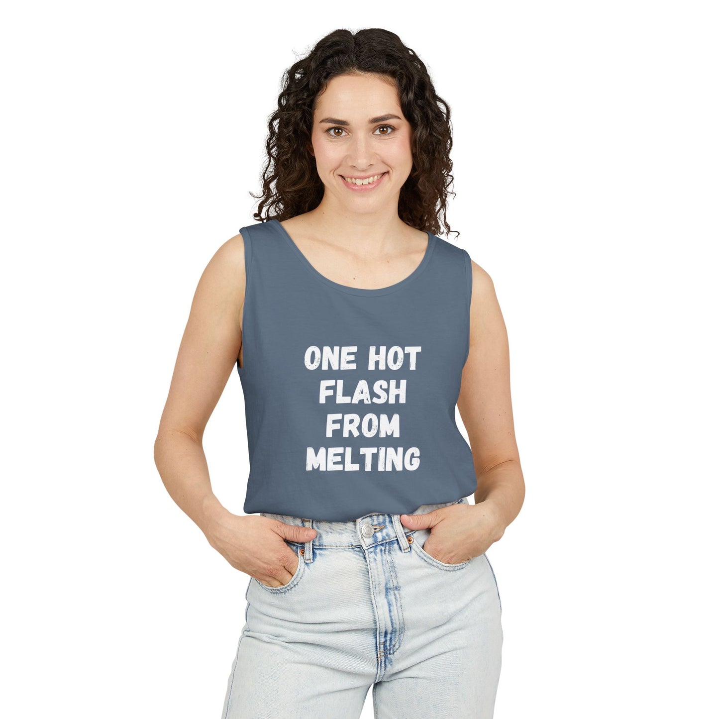 One Hot Flash From Melting Tank Top