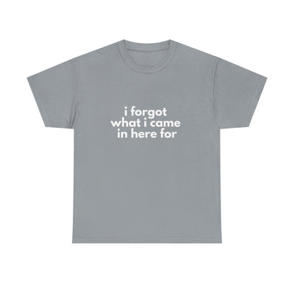 I Forgot What I Came In Here For Shirt