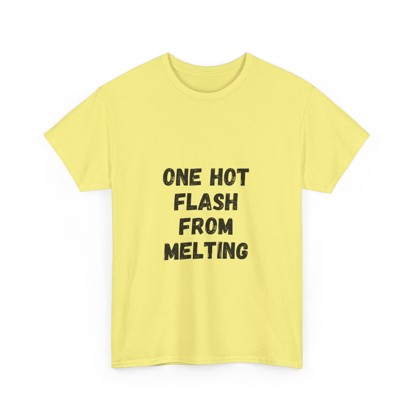One Hot Flash From Melting T-Shirt