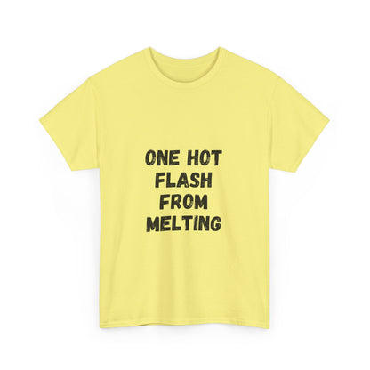 One Hot Flash From Melting T-Shirt