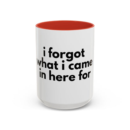 I Forgot What I Came In Here For Mug