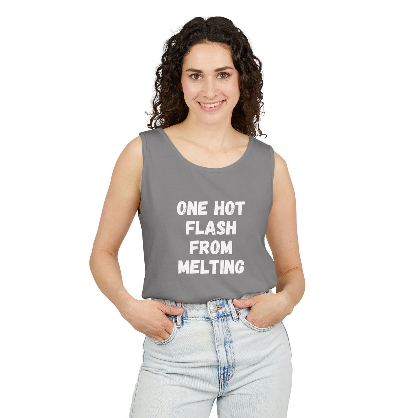 One Hot Flash From Melting Tank Top