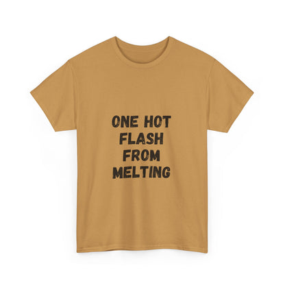 One Hot Flash From Melting T-Shirt
