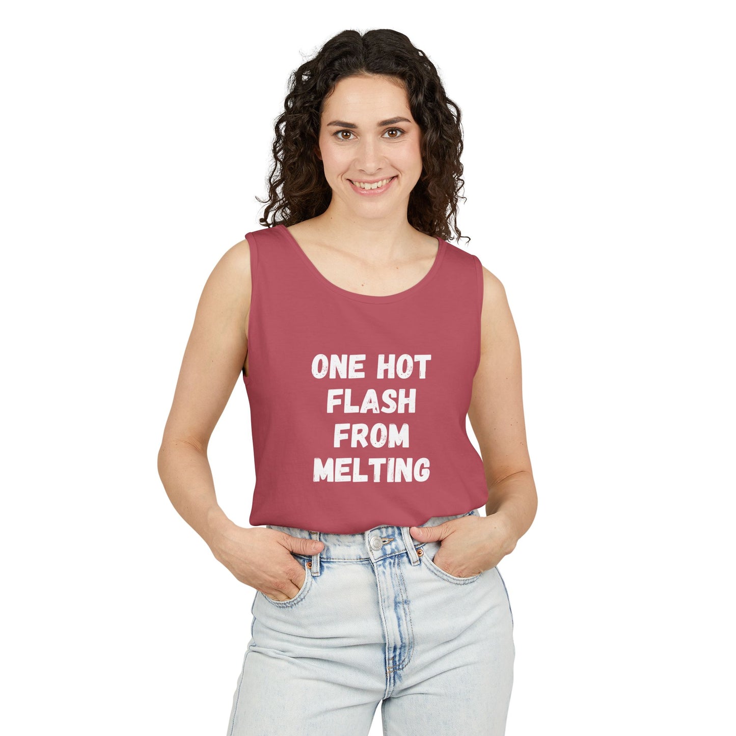 One Hot Flash From Melting Tank Top