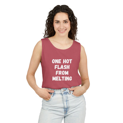 One Hot Flash From Melting Tank Top