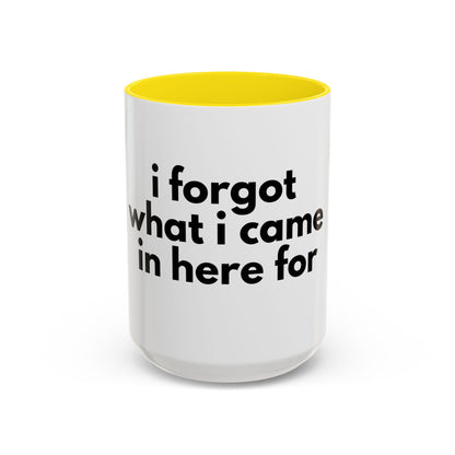 I Forgot What I Came In Here For Mug
