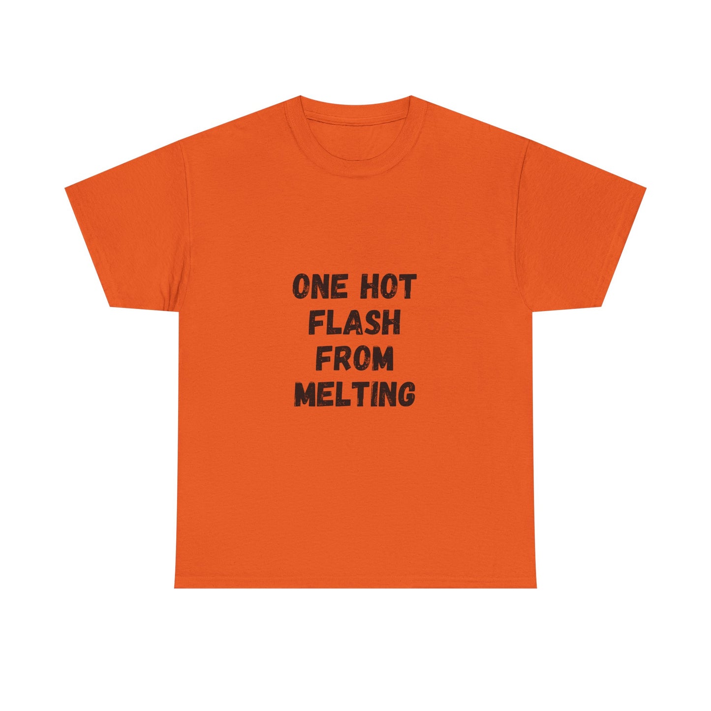 One Hot Flash From Melting T-Shirt