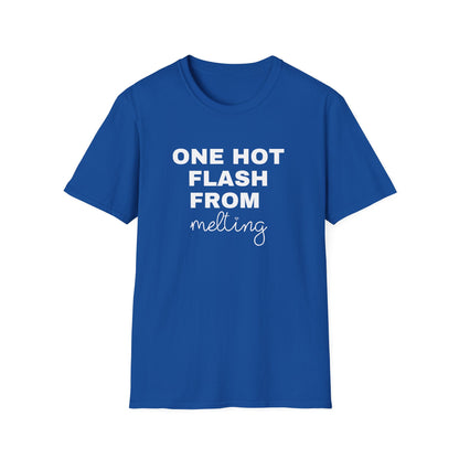 One Hot Flash From Melting T-Shirt