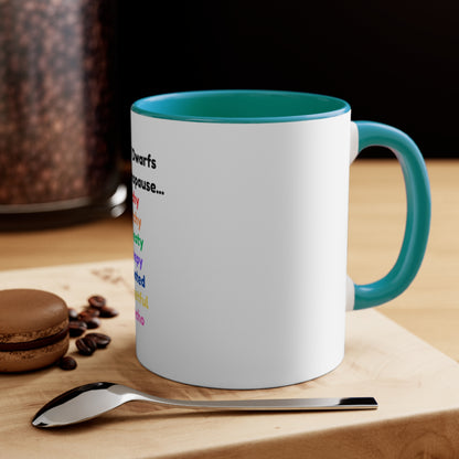 The 7 Dwarfs of Menopause Mug, Gift for Women