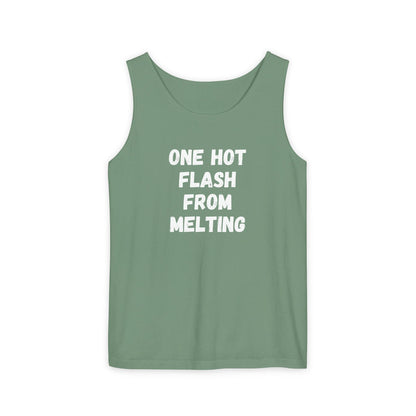 One Hot Flash From Melting Tank Top