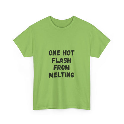 One Hot Flash From Melting T-Shirt
