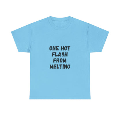 One Hot Flash From Melting T-Shirt