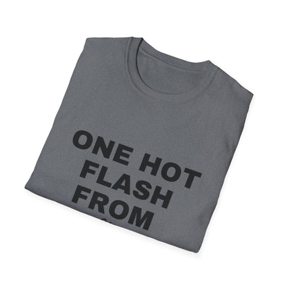 One Hot Flash From Melting T-shirt