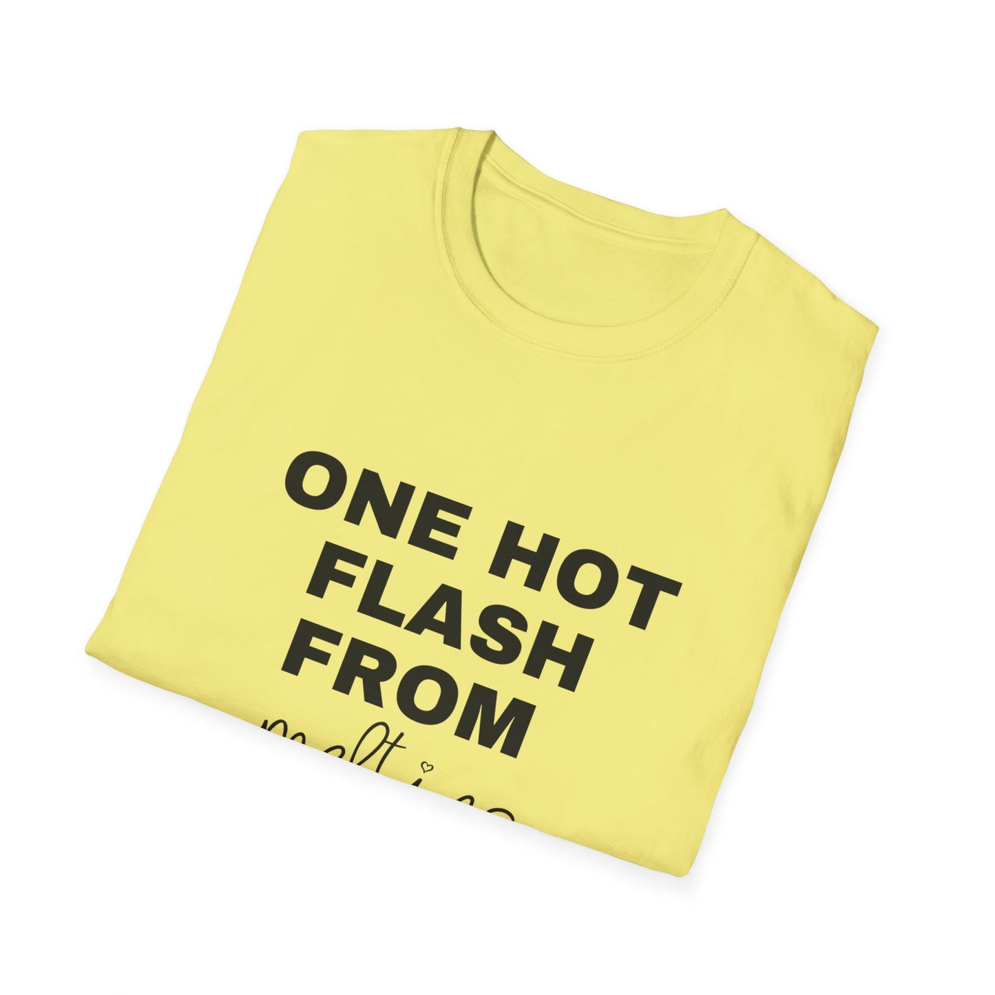One Hot Flash From Melting T-shirt