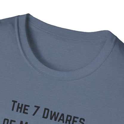 7 Dwarfs of Menopause T-shirt