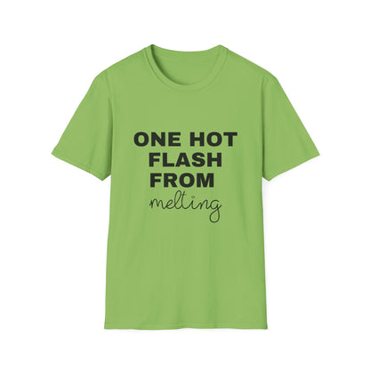 One Hot Flash From Melting T-shirt