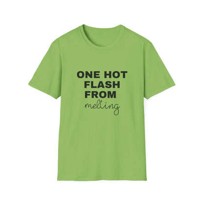 One Hot Flash From Melting T-shirt