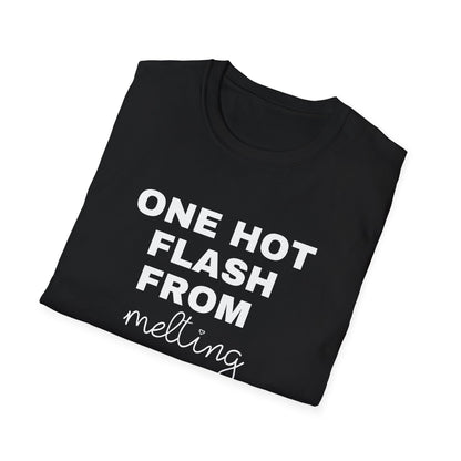 One Hot Flash From Melting T-Shirt