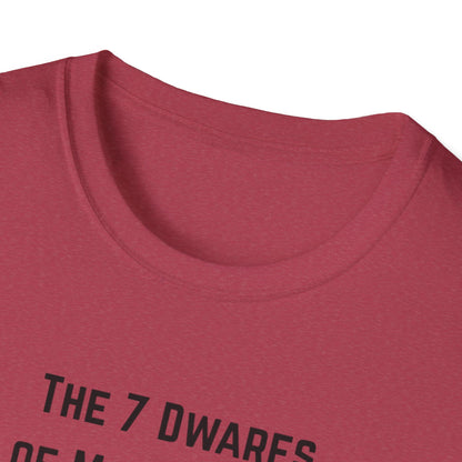 7 Dwarfs of Menopause T-shirt